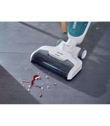 Leifheit Regulus Aqua PowerVac Stick vacuum Battery Dry&wet Foam Bagless Blue, Grey, White