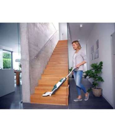 Leifheit Regulus Aqua PowerVac Stick vacuum Battery Dry&wet Foam Bagless Blue, Grey, White