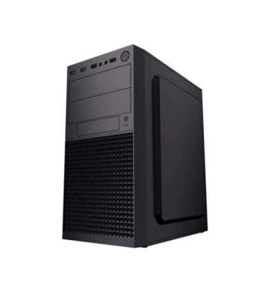 Gembird Mini-tower computer case Fornax K300, Micro-ATX, 2x USB 3.0 + 2x USB 2.0, black
