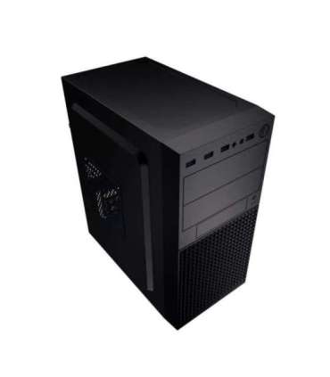 Gembird Mini-tower computer case Fornax K300, Micro-ATX, 2x USB 3.0 + 2x USB 2.0, black