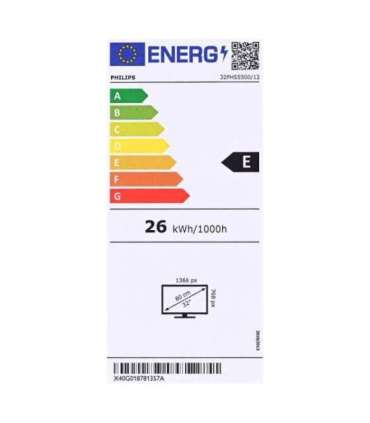 Philips 32PHS5500/12 TV 81.3 cm (32") HD Smart TV Wi-Fi Black