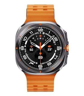 Samsung Galaxy Watch Ultra 3.81 cm (1.5") AMOLED 47 mm Digital 480 x 480 pixels Touchscreen 4G Grey, Titanium Wi-Fi GPS