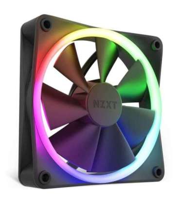 NZXT F120 RGB Computer case Fan 12 cm Black 1 pc(s)