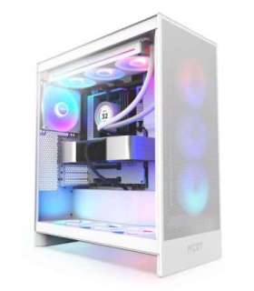 NZXT H7 Flow RGB Midi Tower White