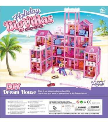 WOOPIE Mega villa nukumaja LOVELY HOUSE 194 osa