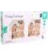 CLASSIC WORLD Большой деревянный домик для кукол с мебелью