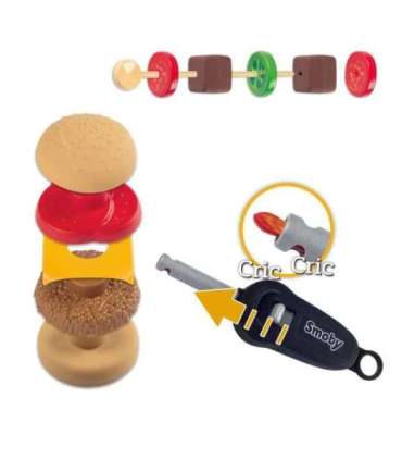 SMOBY садовый гриль для детей Barbecue с 18 аксессуарами