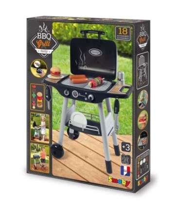 SMOBY садовый гриль для детей Barbecue с 18 аксессуарами