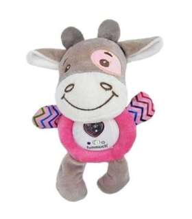WOOPIE BABY интерактивная плюшевая игрушка-обнимашка для младенцев — свет и звук, бычок, прорезыватель, усыпляющая