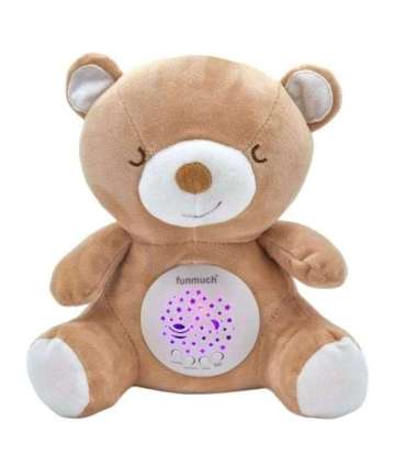 WOOPIE BABY Kallistusmänguasi uinutaja projektor 2-ühes karu - 10 hällilaulu