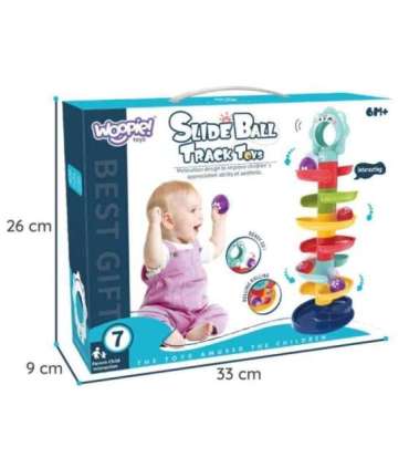 WOOPIE BABY Трасса для шариков — набор «Спираль» + 2 шарика