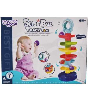 WOOPIE BABY Трасса для шариков — набор «Спираль» + 2 шарика