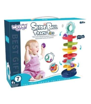 WOOPIE BABY Трасса для шариков — набор «Спираль» + 2 шарика