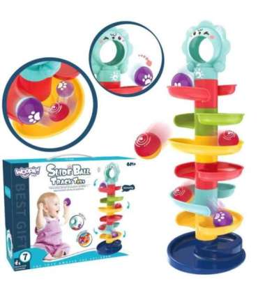 WOOPIE BABY Трасса для шариков — набор «Спираль» + 2 шарика