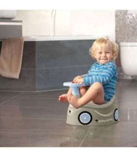 BIG серый горшок, новая машинка Bobby Car, руль