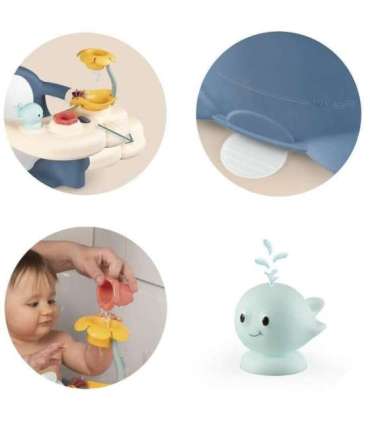 SMOBY Little Siedzisko Do Kąpieli Krzesełko Niebieskie