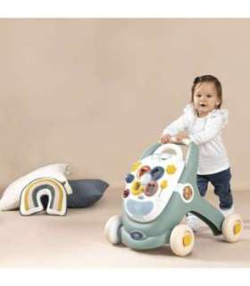 SMOBY Little ходунок 3 в 1 — каталка-толкатель, интерактивная коляска