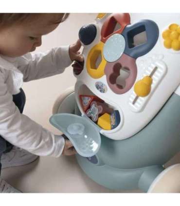 SMOBY Little 3-ühes kõndija ja tõukaja, interaktiivne vanker