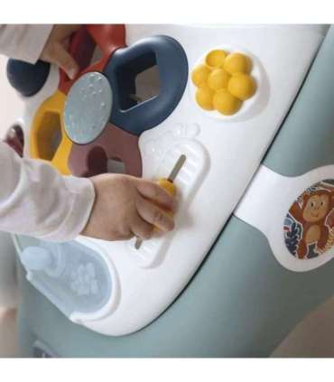 SMOBY Little 3-ühes kõndija ja tõukaja, interaktiivne vanker