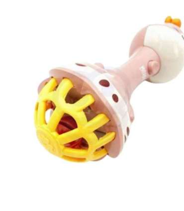 WOOPIE BABY kaelkirjak-rassel, sensoorne närimislelu muusikaga, Montessori, 1 tk.