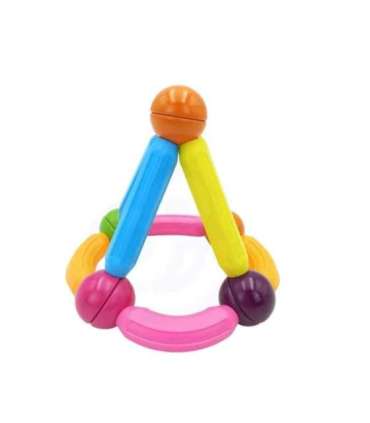 WOOPIE magnetilised konstruktsiooniplokid, hariduslikud, suured, paksud, 28 tk