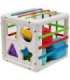 WOOPIE BABY гибкий сенсорный куб, сортер для детей, цветные формы, 11 шт.