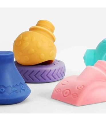 WOOPIE BABY sensorilised ehitusklotsid, surutav pusle, 13 tükki.