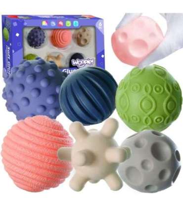 WOOPIE BABY Сенсорные блоки для сжатия, 6 шт.