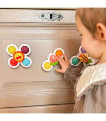 WOOPIE BABY Spiner Zabawka Sensoryczna Edukacyjna 3w1