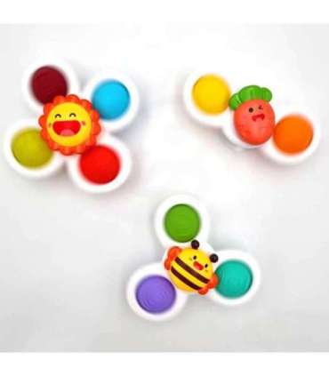 WOOPIE BABY Spiner Zabawka Sensoryczna Edukacyjna 3w1