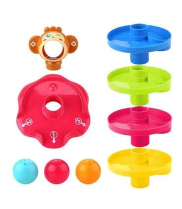 WOOPIE BABY Набор спиральной трассы для шариков + 3 шарика