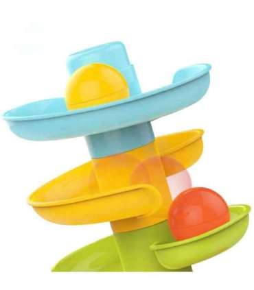 WOOPIE BABY kuuliraja komplekt (spiraal) + 3 palli