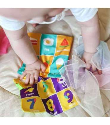 WOOPIE BABY развивающая сенсорная игрушка — коробочка для салфеток