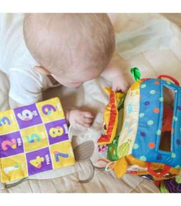 WOOPIE BABY развивающая сенсорная игрушка — коробочка для салфеток