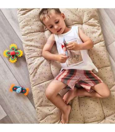 WOOPIE BABY 3-ühes sensoorne hariv spiner-mänguasi, värvikas