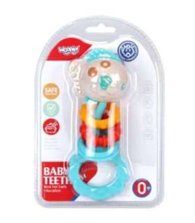 WOOPIE BABY sensoorne mänguasi 2-ühes - raputaja ja närimislelu