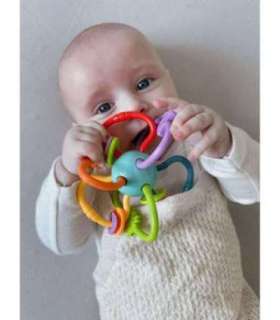 WOOPIE BABY 2-ühes sensoorne mänguasi, raputaja ja närimislelu