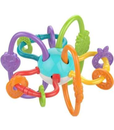 WOOPIE BABY 2-ühes sensoorne mänguasi, raputaja ja närimislelu