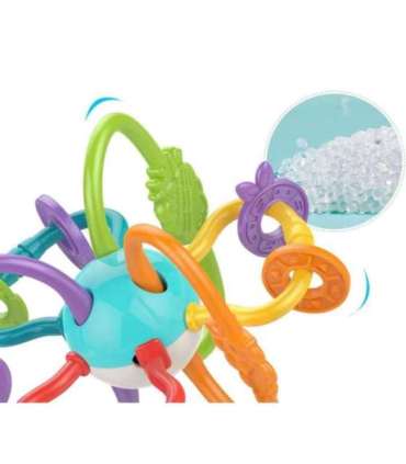 WOOPIE BABY 2-ühes sensoorne mänguasi, raputaja ja närimislelu