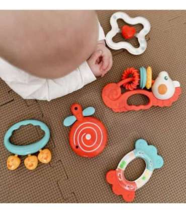 WOOPIE BABY sensoorne närimis- ja kõristikomplekt