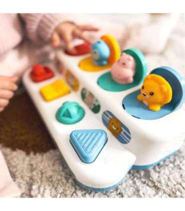 WOOPIE BABY Hariv pop-up mänguasi — hüppavad loomad