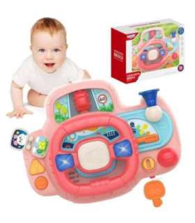 WOOPIE BABY Интерактивный автомобильный руль со светом и звуком