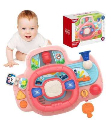 WOOPIE BABY interaktiivne auto rool koos tulede ja heliga