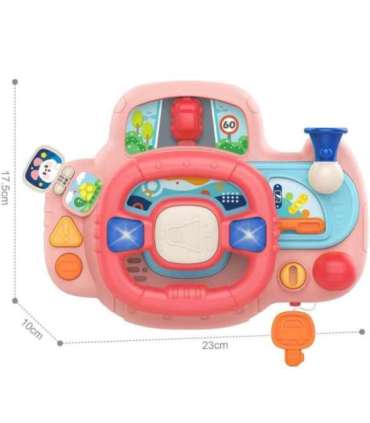 WOOPIE BABY interaktiivne auto rool koos tulede ja heliga