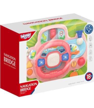 WOOPIE BABY interaktiivne auto rool koos tulede ja heliga