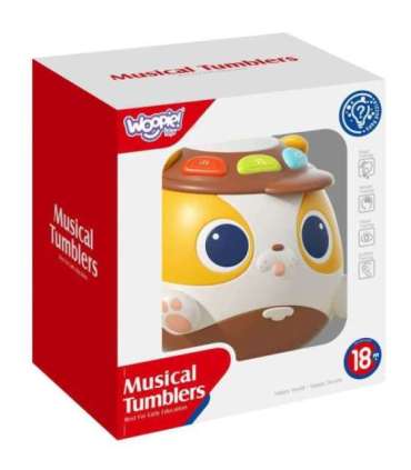 WOOPIE BABY interaktiivne muusikaline koerapall — hariv mänguasi