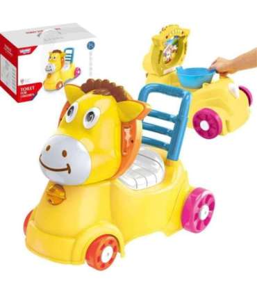 WOOPIE BABY 3-ühes kõndija, istumissõiduk ja potitool - eesel