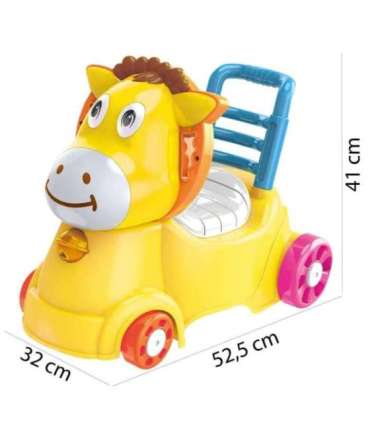WOOPIE BABY 3-ühes kõndija, istumissõiduk ja potitool - eesel