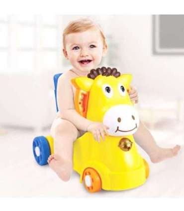 WOOPIE BABY 3-ühes kõndija, istumissõiduk ja potitool - eesel