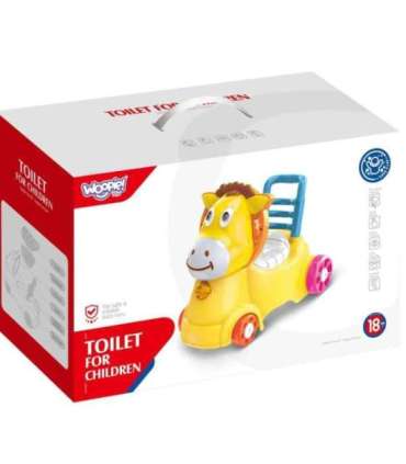 WOOPIE BABY 3-ühes kõndija, istumissõiduk ja potitool - eesel